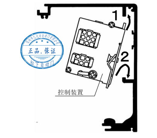 杏鑫平台自动门控制器安装